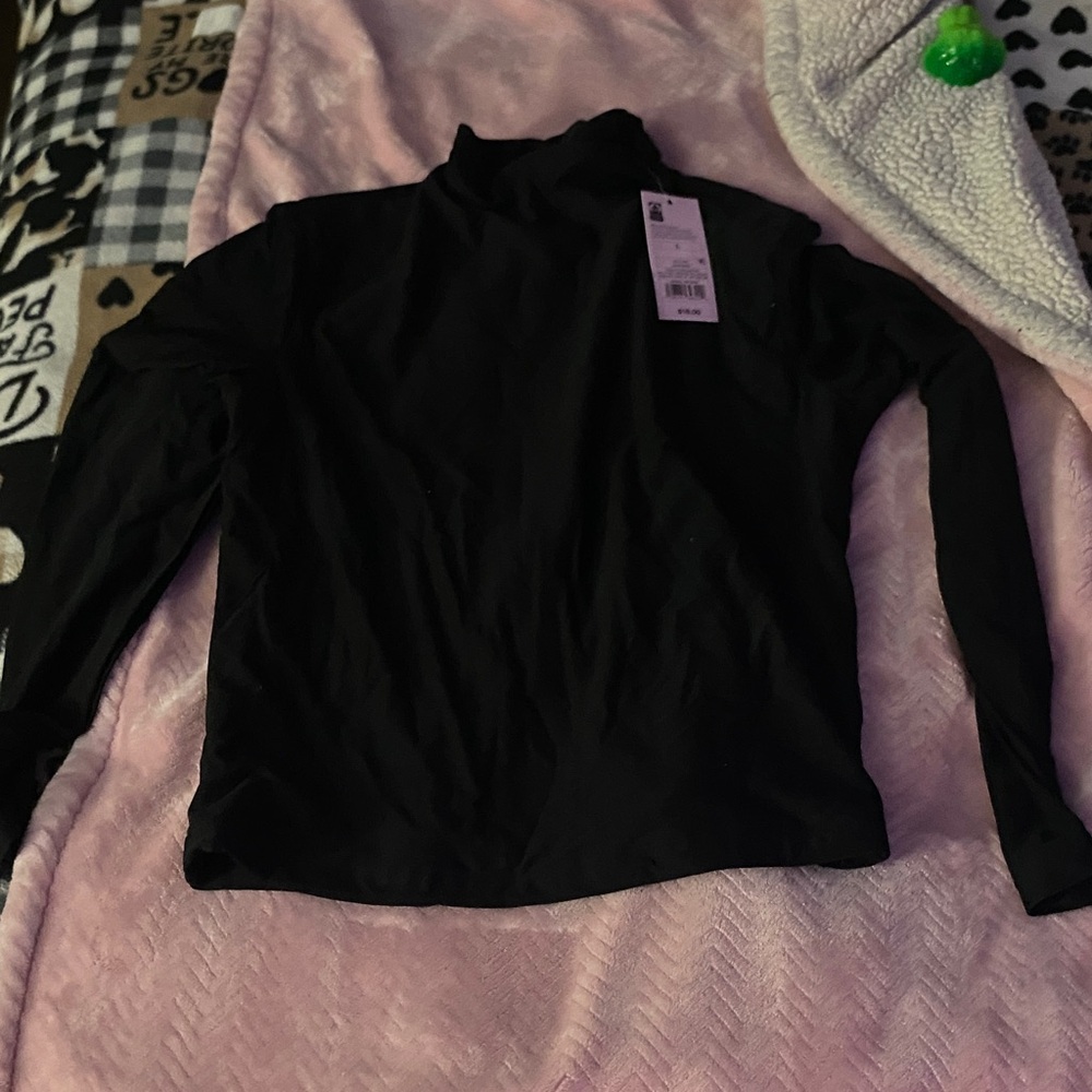 Wild Fable Black Long Sleeve Tee